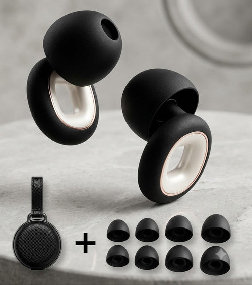 Velora Sérénuit™ | Bouchons d'oreilles anti-ronflement