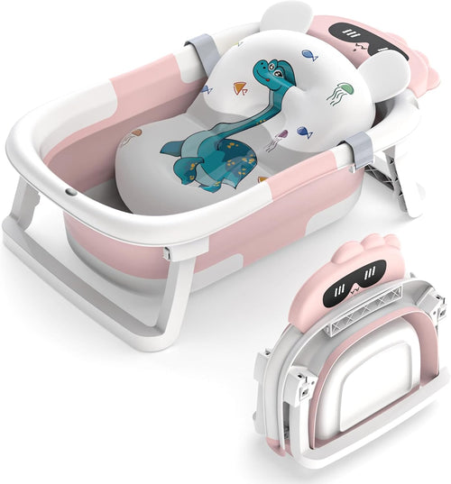 Foldable Baby Bathtub with Non-Slip Support