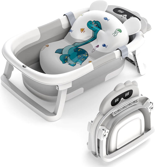 Foldable Baby Bathtub with Non-Slip Support
