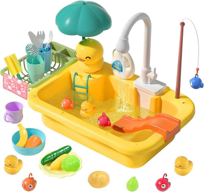 Velora™ Toy Kitchen with Magic Faucet
