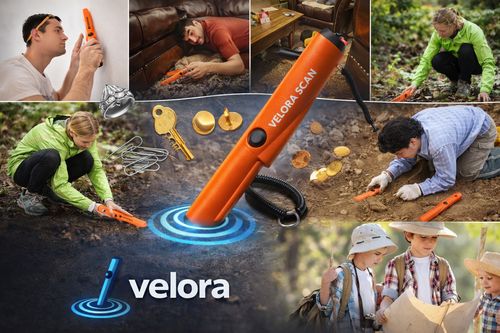 Metal Detector -  Detect Hidden Metal in Seconds, fully waterproof 360° Search