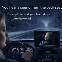 Evelis BabyCare™ LiveView Baby Car Monitor