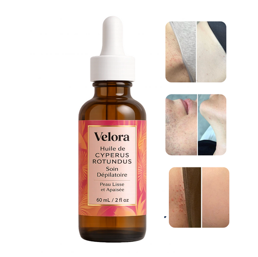 Spécialement formulée pour les poils liés au SOPK, pour une peau naturellement lisse