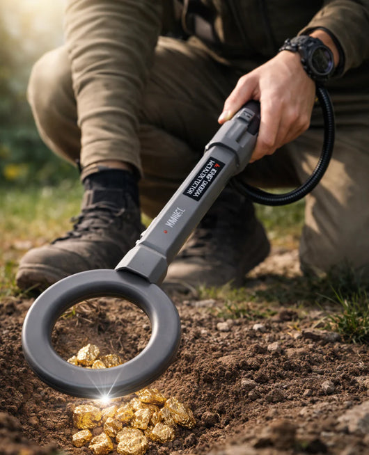 Metal Detector -  Detect Hidden Metal in Seconds, fully waterproof 360° Search