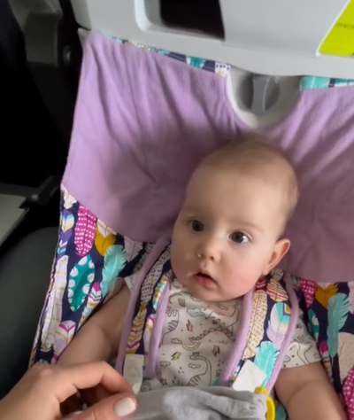 Velora™ Airplane Bed The Baby Flight Hammock That Gives You Both Hands Back