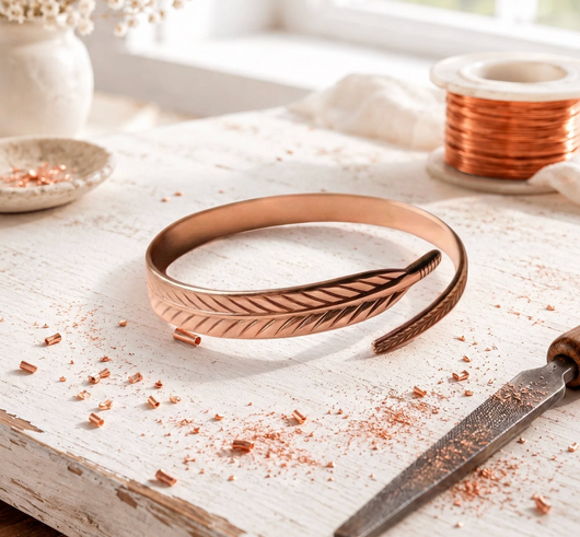 bracelet-en-cuivre-petal