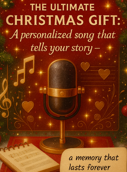 A personalized song that tells your story – a memory that lasts forever 🎶