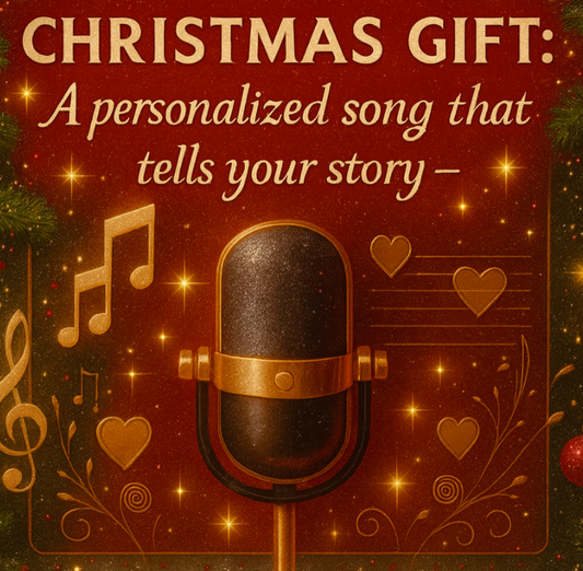 A personalized song that tells your story – a memory that lasts forever 🎶