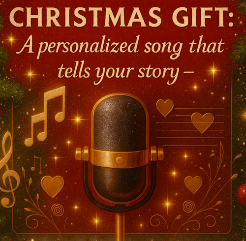 A personalized song that tells your story – a memory that lasts forever 🎶