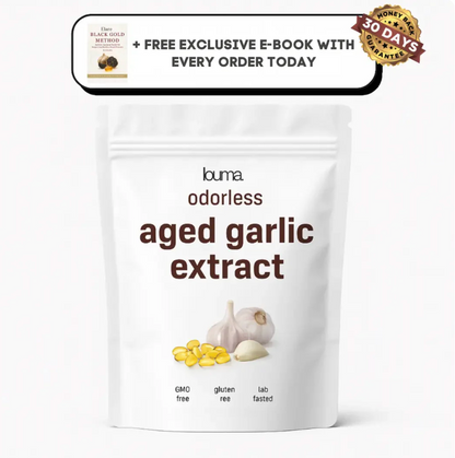 Premium Aged Garlic Extract – 7500mg Odor-Free Formula