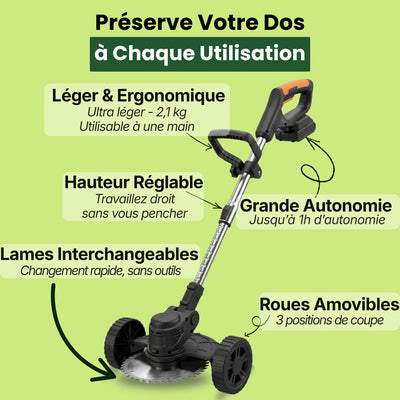 Velora Taille-Herbe 3 en 1
