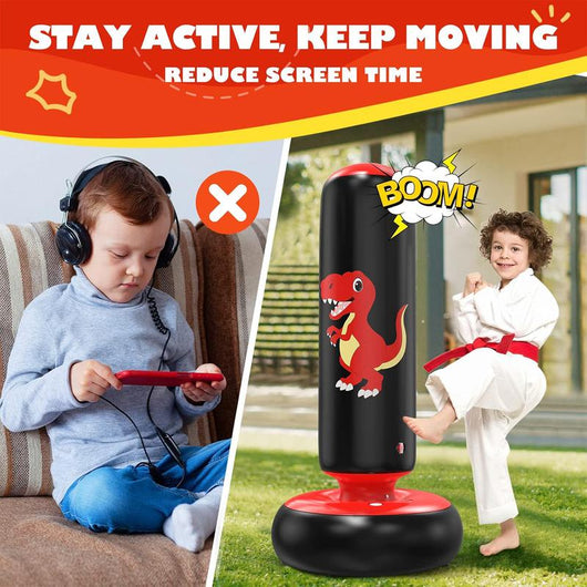 Inflatable Punching Bag – Release Energy. Build Strength. Create Joy