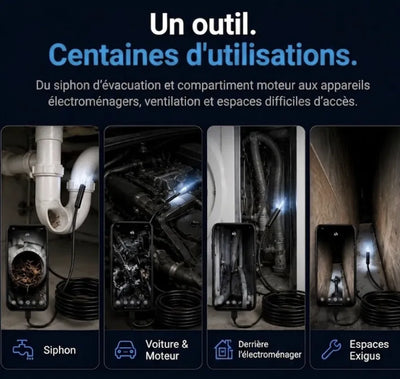 Velora Vision™ | Caméra d'inspection pour smartphone