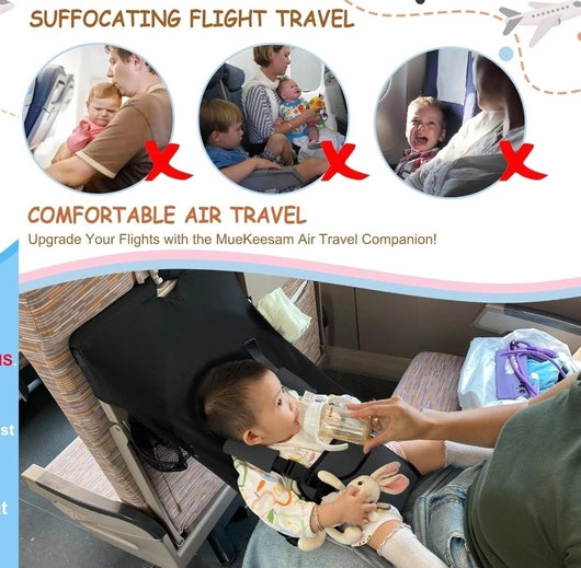 Velora™ Airplane Bed The Baby Flight Hammock That Gives You Both Hands Back