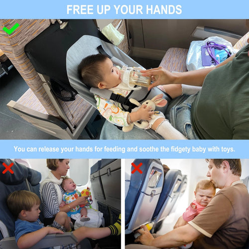 Velora™ Airplane Bed The Baby Flight Hammock That Gives You Both Hands Back