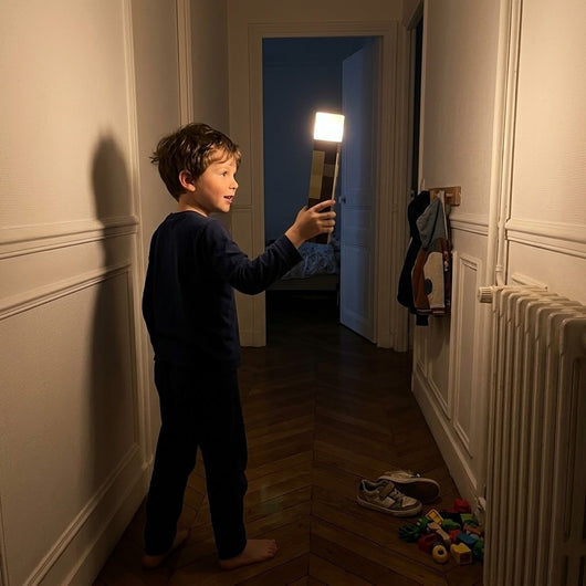 Torche Pixel, veilleuse Minecraft rechargeable