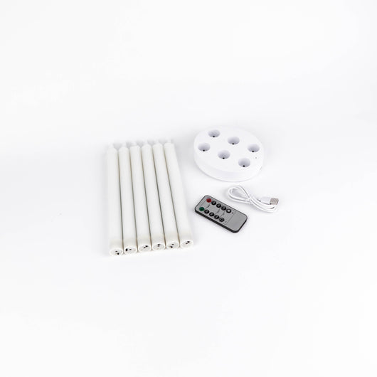 Velora Flamme bougies LED rechargeables